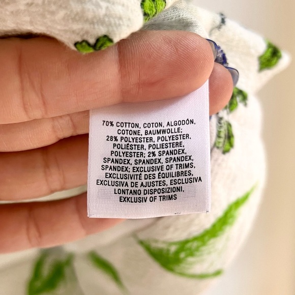 💟 ANTHROPOLOGIE Deletta Floral Puff Sleeve Tunic Top V-Neck Blouse Bohemian M - Picture 3 of 13